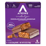 Atkins Endulge Bars - Mousse au chocolat et au caramel - 5 barres