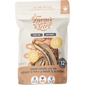 Farm Girl - Mélange à pain et gâteau au caramel et aux bananes - 350g