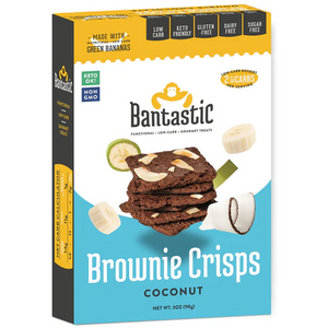 Natural Heaven - Bantastic Brownie Thin Crisps Snack - Coconut - 90g