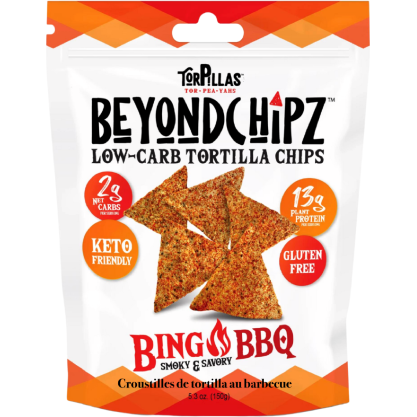 BeyondChipz Torpillas - Bing BBQ - 5.3 oz Bag