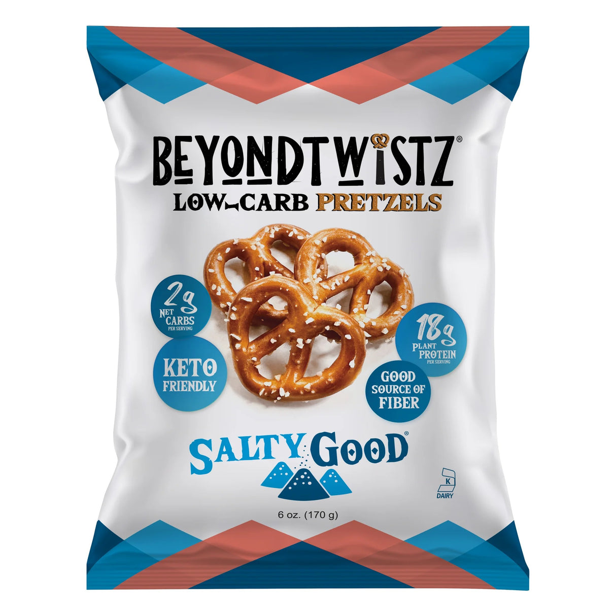BeyondTwistz - Low Carb Pretzels - Salty Good - 170g