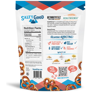 BeyondTwistz - Low Carb Pretzels - Salty Good - 8 oz Bag