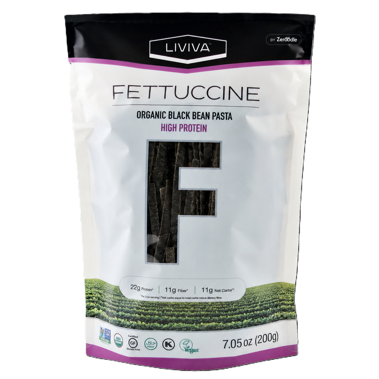 Liviva Organic Black Bean Fettuccine