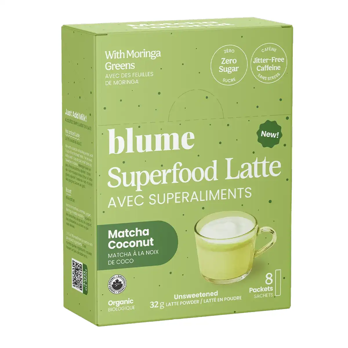Blume - Superfood Latte - Matcha Coconut - 32g