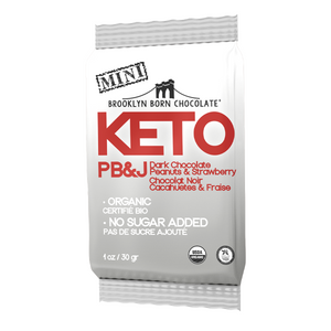 Brooklyn Born Chocolate - Mini Keto Bite- Chocolate Peanuts & Strawberry PB & J - 30g