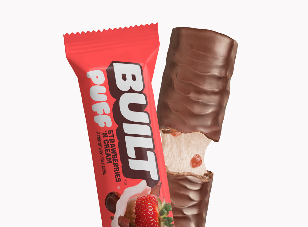 Built Bar - Protein Puff - Strawberries 'N Cream - 41g