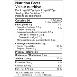 Carbonaut - Gluten Free Bagels - Plain - 335g