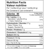 Carbonaut - Tortillas originales à faible teneur en glucides - 264 g