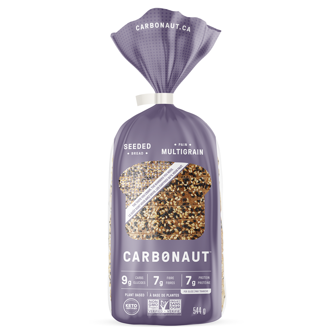 Carbonaut - Seeded Bread - 544 g