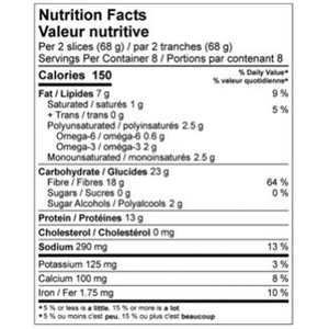 Carbonaut - Low Carb Bread - U.F.Oat - 544 g