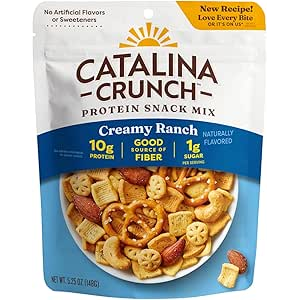 Catalina Crunch - Keto Crunch Mix Snack Mix - Ranch crémeux 6 oz 