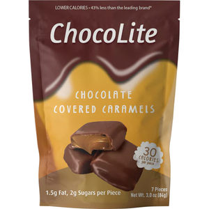 HealthSmart - ChocoLite - Chocolate Covered Caramels (7 Pieces Pouch) - 84g