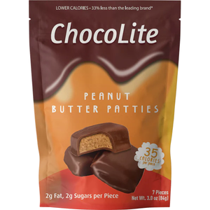 HealthSmart - ChocoLite - Peanut butter Patties (7 Pieces Pouch) - 84g