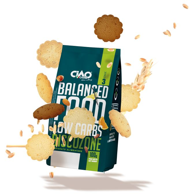 Ciao Carb - Biscozone - Almonds - 100g