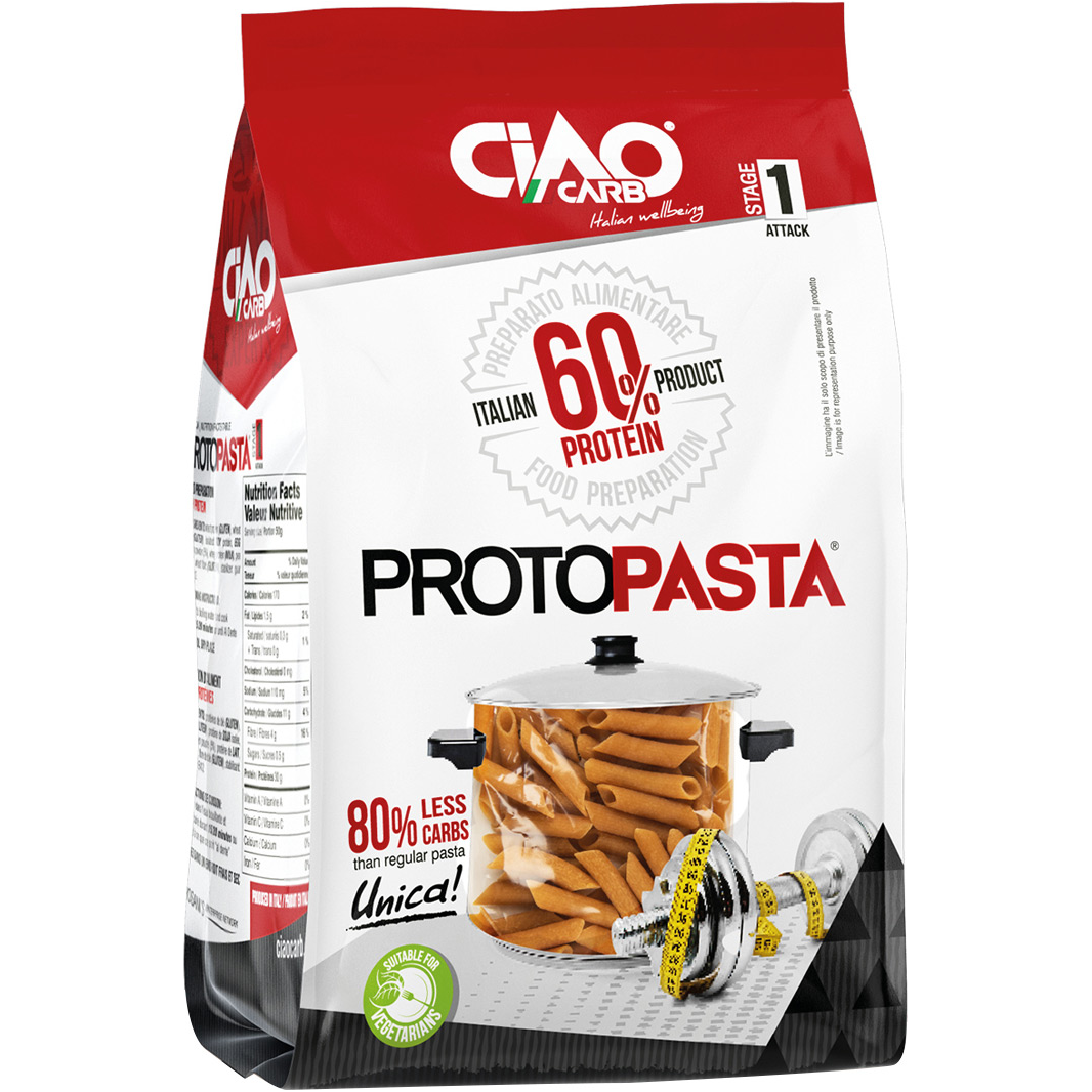 Ciao Carb - Proto Pâtes - Penne - 6 x 50g