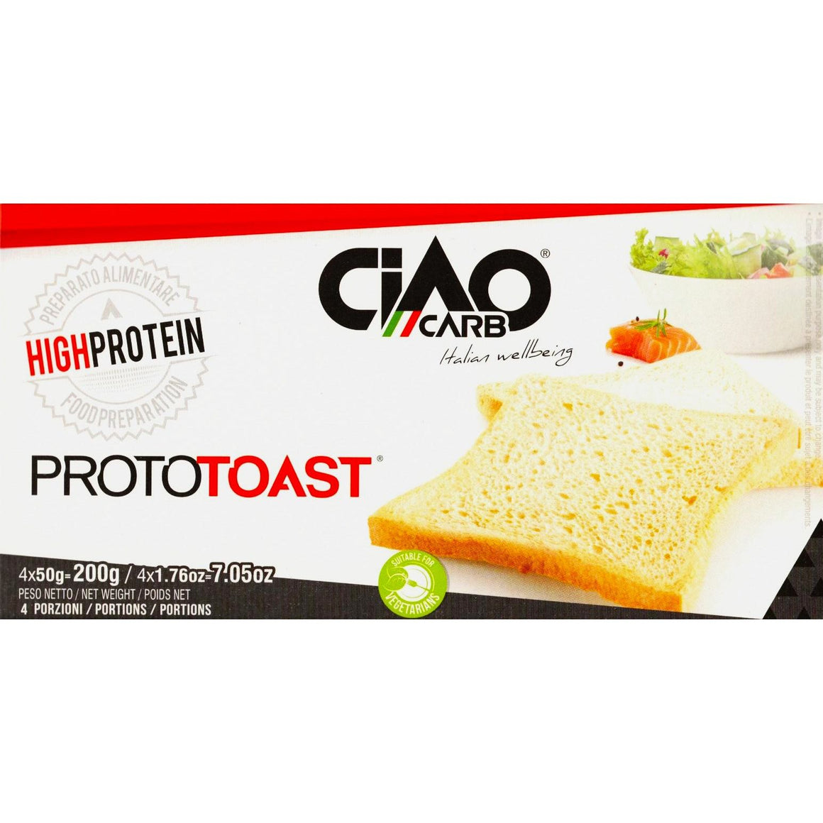 Ciao Carb - Proto Toast - Original - 4 x 50g