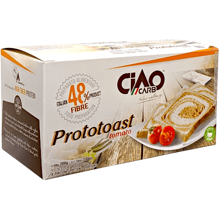 Ciao Carb - Proto Toast - Tomate - 4 x 50g