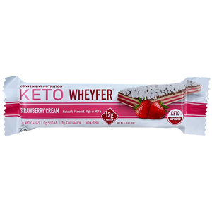 Practical Nutrition - Barre Keto Wheyfer - Crème de Fraise