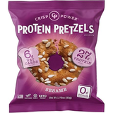Crisp Power High Protein Pretzel Crisps - Sesame - 50g