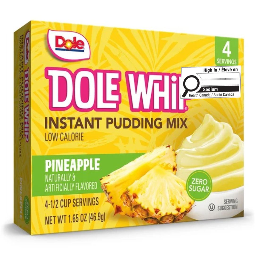 Dole Whip Zero Sugar Instant Pudding Mix - Pineapple - 46.9g