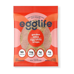 Egglife - Egg White Wraps - Garden Salsa - 170g (Ship to GTA and surrounding address only)