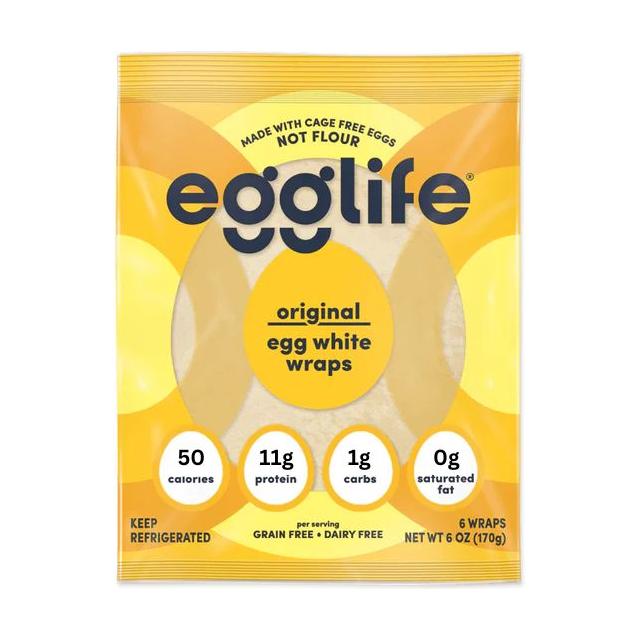 Egglife - Egg White Wraps - Original - 170g (Ship to GTA and surrounding address only)