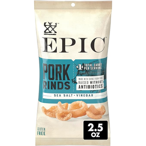 Epic - Oven Baked Pork Rinds - Sea Salt Vinegar - 70g