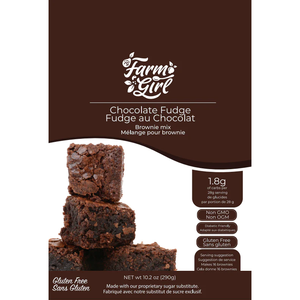 Farm Girl - Mélange de cuisson Keto sans gluten - Mélange de brownie au fudge au chocolat - 10.2 oz. 