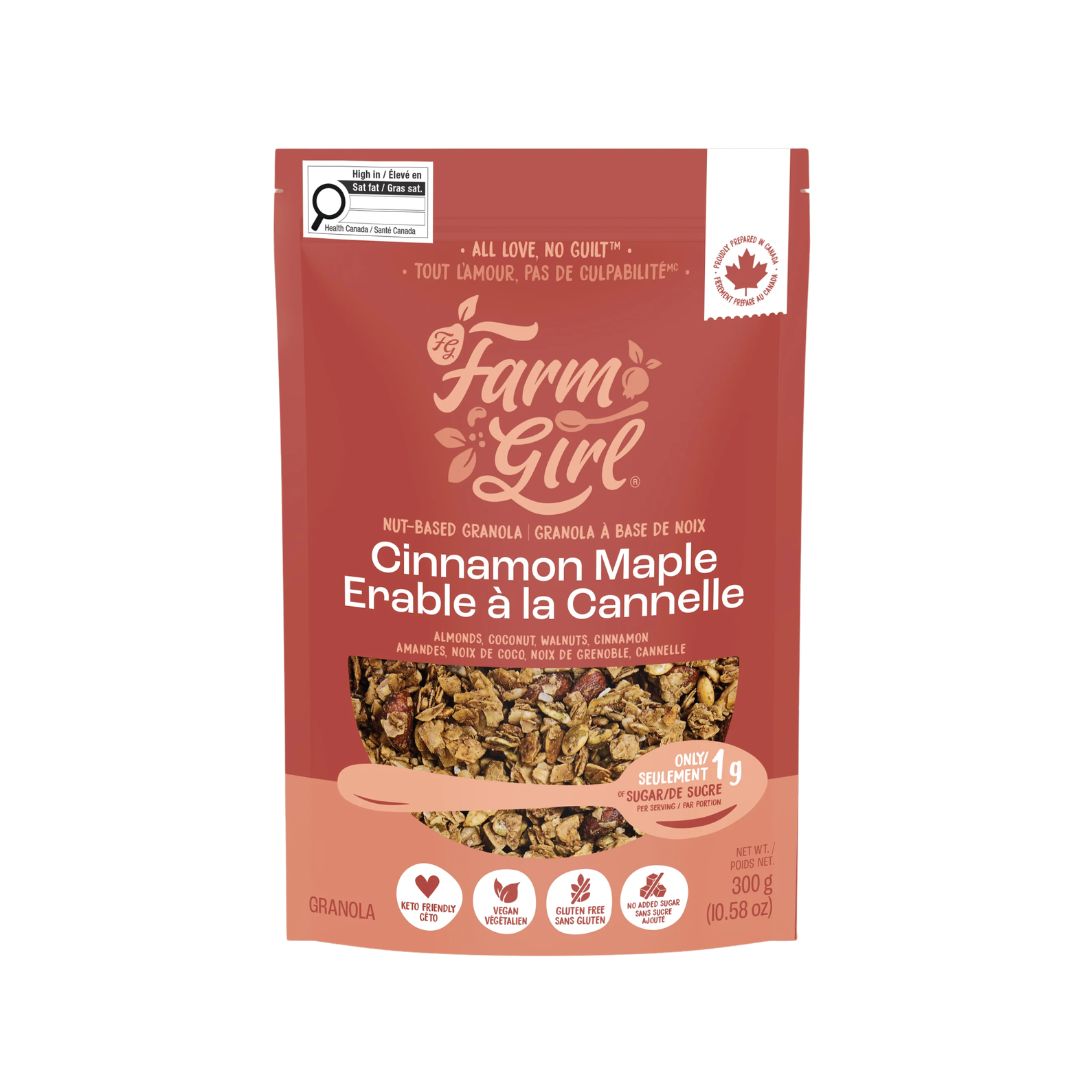Farm Girl - Céréales à base de noix - Ketomix Cannelle Érable - 300 g