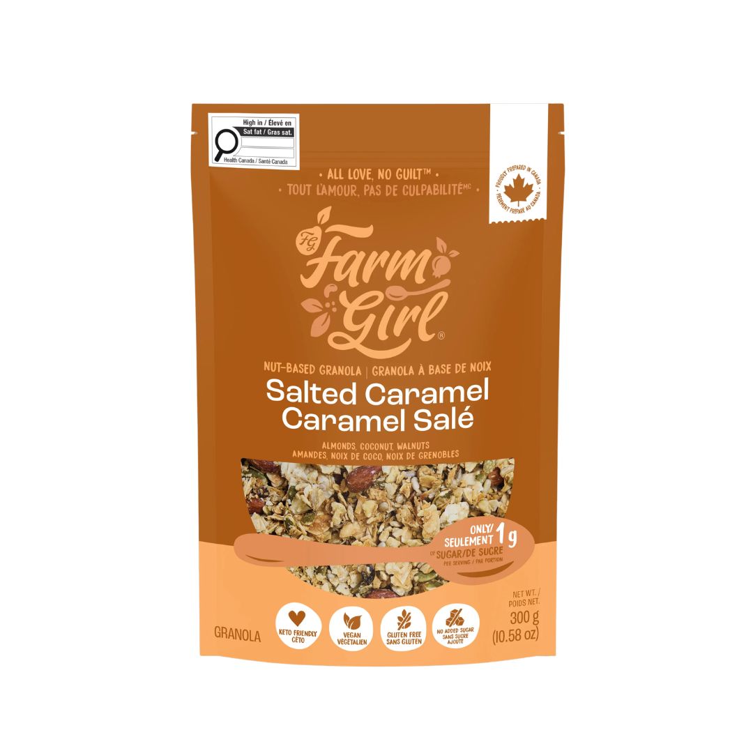 Farm Girl - Nut Based Granola -  Salted Caramel - 300 g