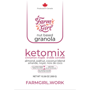 Farm Girl - Céréales à base de noix - Ketomix Cannelle Érable - 300 g
