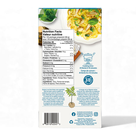 Liviva - Low Carb Dried Shirataki - Fettuccine - 120g