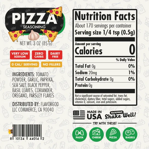 Flavorgod - Zero Carb Seasoning - Pizza