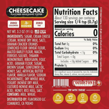 Flavorgod - Zero Calories Topper - Cold Stone Cheesecake