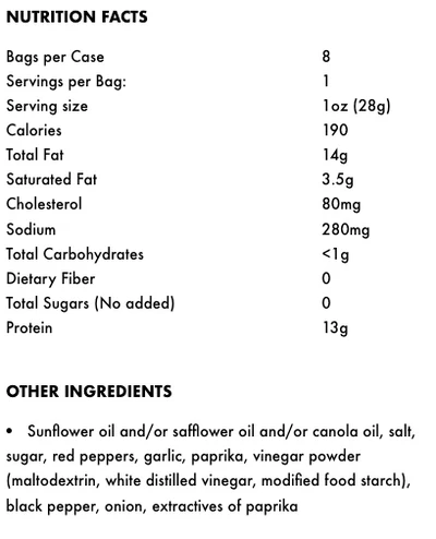 Flock - Chicken Chips - Buffalo - 28g