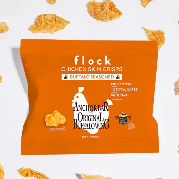 Flock - Chicken Chips - Buffalo - 28g
