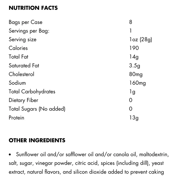 Flock - Chicken Chips - Dill Pickle - 28g