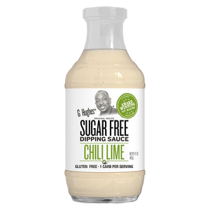 G Hughes Dipping Sauce - Sugar Free Chili Lime Sauce - 12 oz.