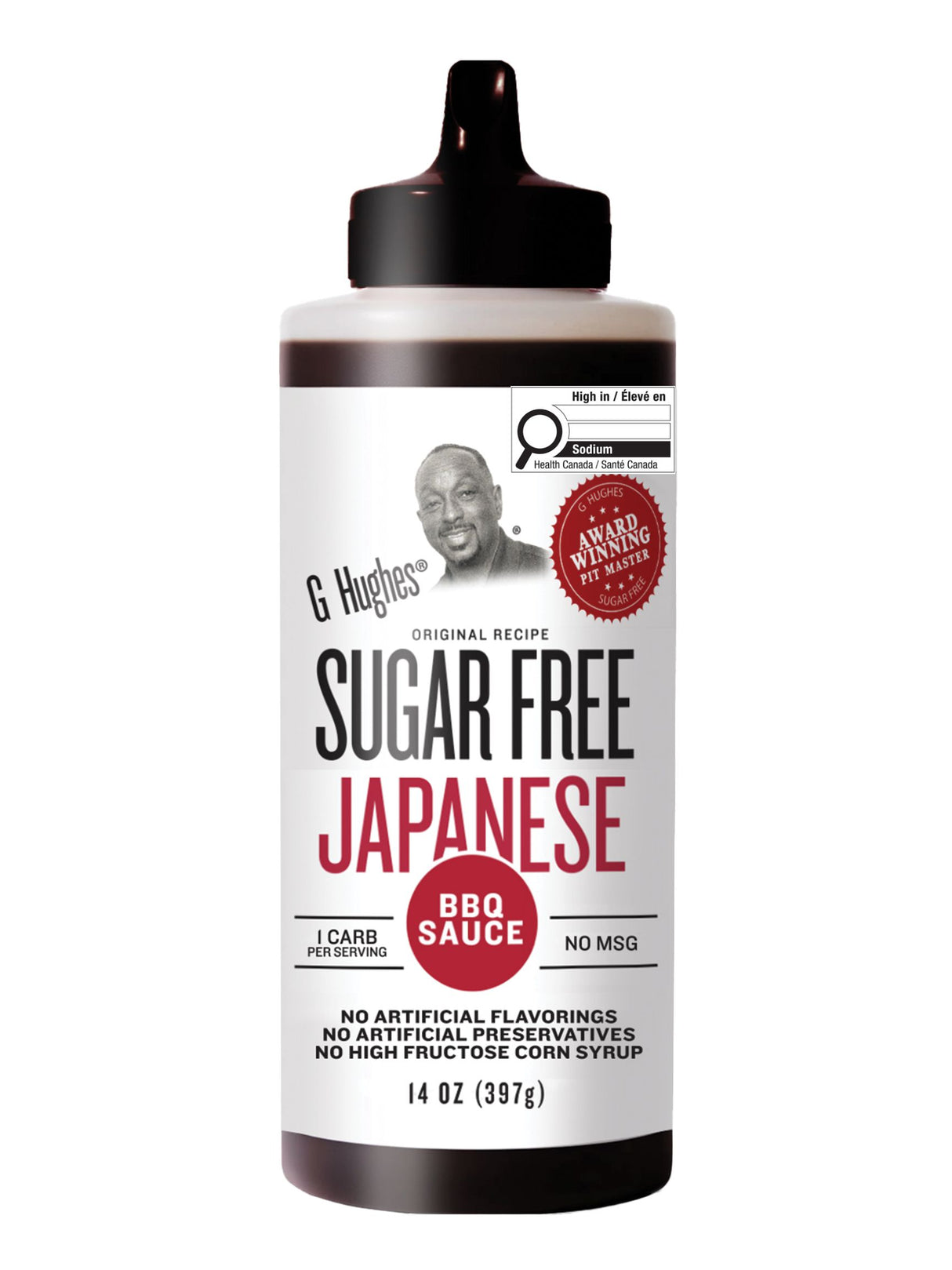 G Hughes Smokehouse - Sugar Free BBQ Sauce - Japanese - 14oz