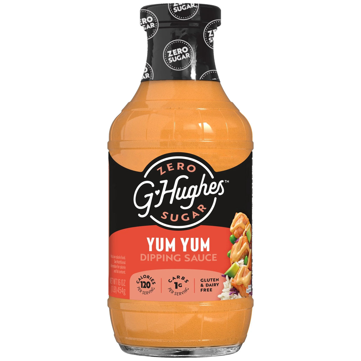 Trempette G Hughes - YUM YUM sans sucre - 16 oz