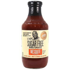 G Hughes Smokehouse - Sugar Free BBQ Sauce - Mesquite - 18 oz.