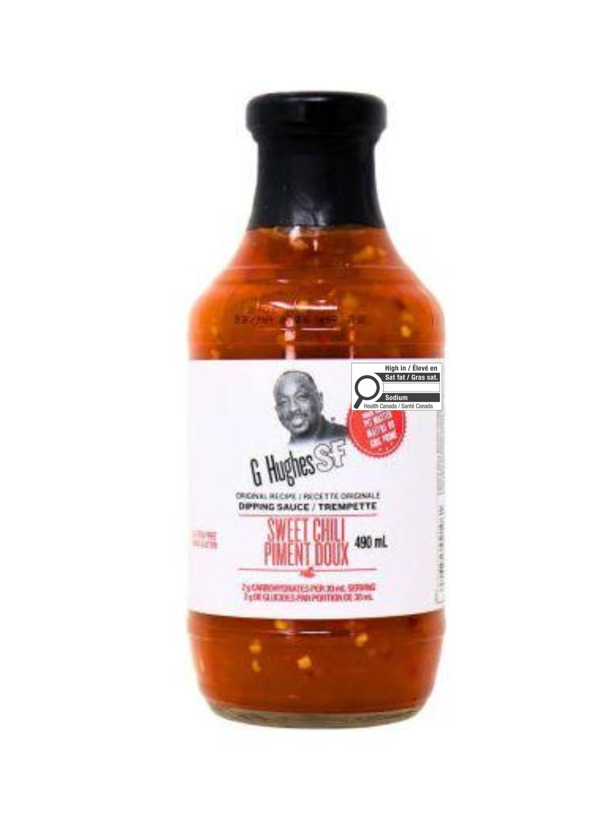 Trempette G Hughes - Chili doux sans sucre - 18 oz.