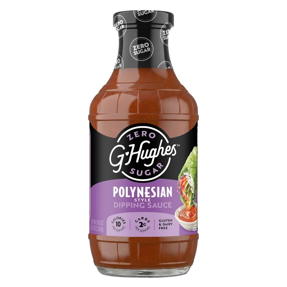 G Hughes Dipping Sauce - Sugar Free Polynesian - 510g