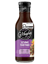 G Hughes Marinade - Teriyaki au sésame sans sucre - 12 oz.