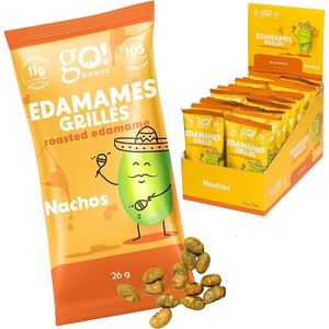 Go Nutrition - GoBeanz Crunchy Roasted Edamame - Nacho - 26g