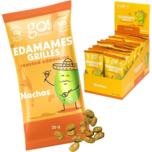 Go Nutrition - GoBeanz Crunchy Roasted Edamame - Nacho - 26g