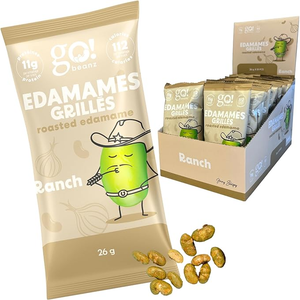 Go Nutrition - GoBeanz Crunchy Roasted Edamame - Ranch - 26g