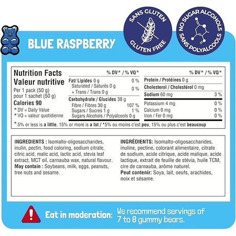 Go Nutrition - Go Gummy - Blue Raspberry - 50g