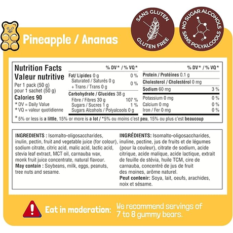 Go Nutrition - Go Gummy -  Pineapple - 50g