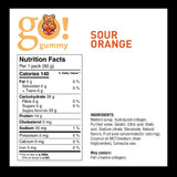 Go Nutrition - Go Gummy Protein -  Sour Orange - 60g